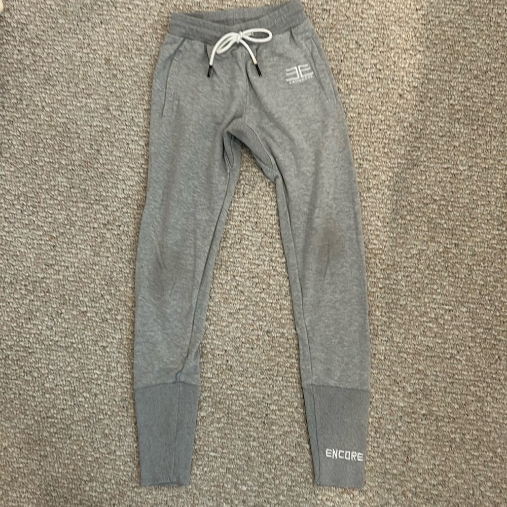 Boys large grey sweatpants